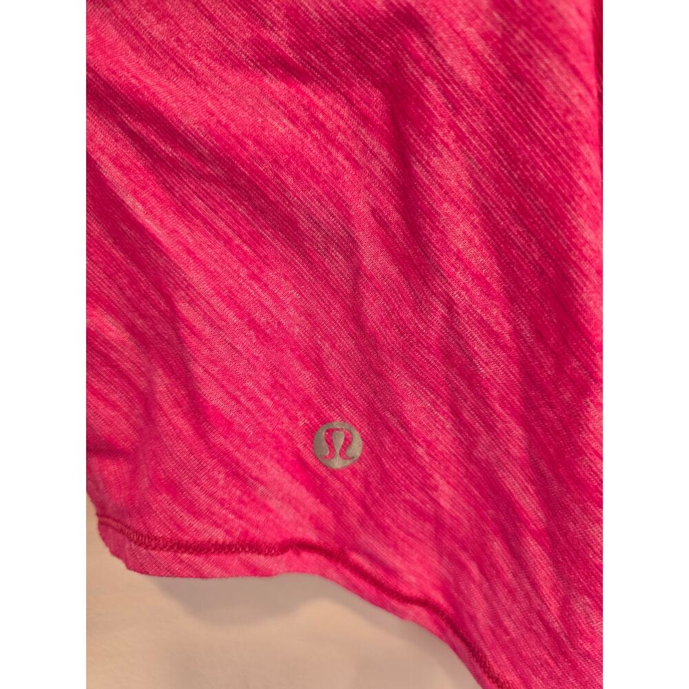 Lululemon Free To Be Wild Tank Top Pink Leopard Size Small Preloved - Picture 7 of 8